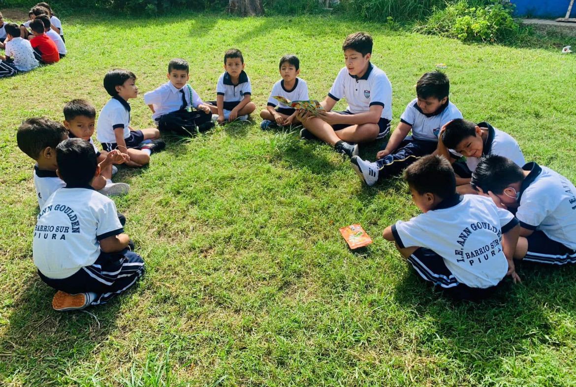 Áreas verdes de la I.E. Ann Goulden